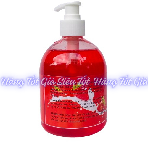 (GIÁ DÙNG THỬ) Nước rửa tay WHITE LOVE CARE 500ml