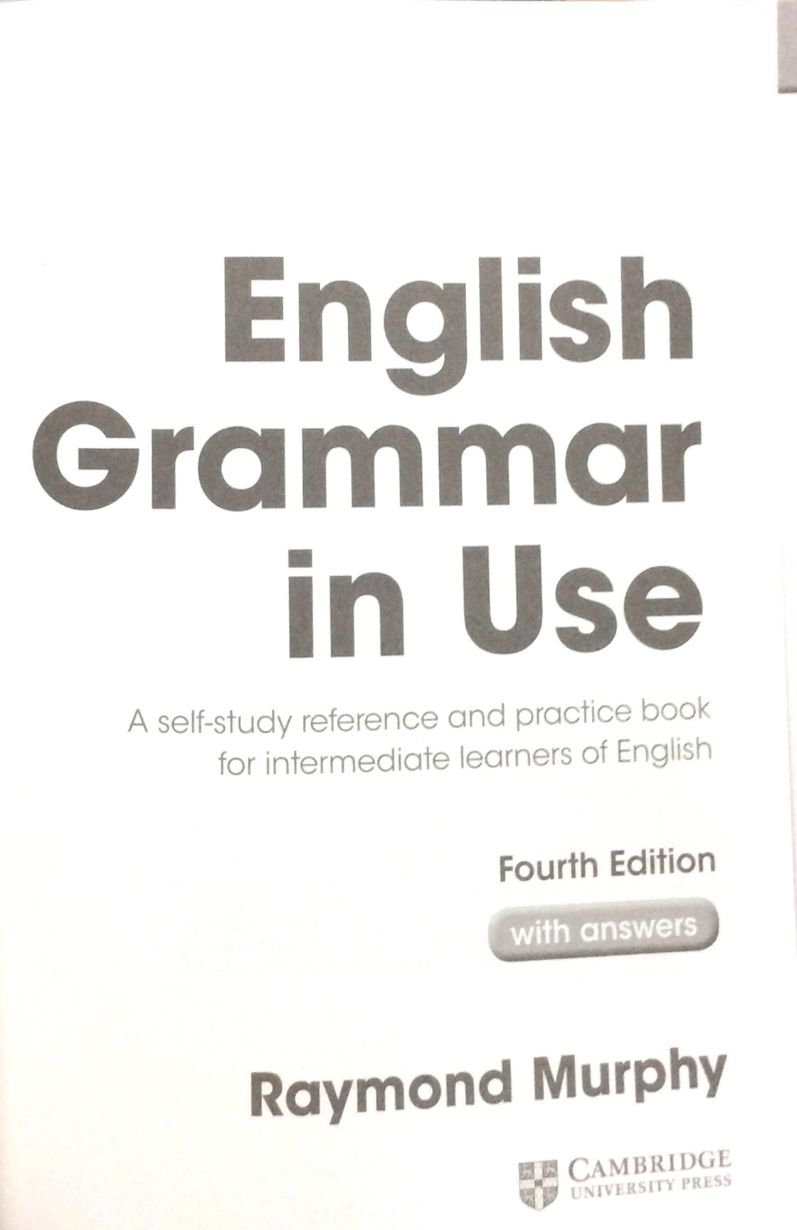 Sách Ngoại Văn - Fahasa - English Grammar in Use Book w Ans