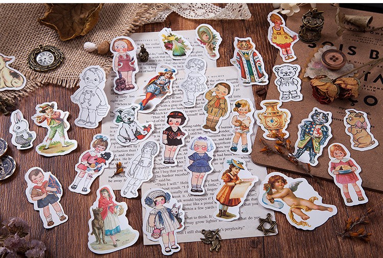 Set 40 sticker fairy tale house (Hàng có sẵn)