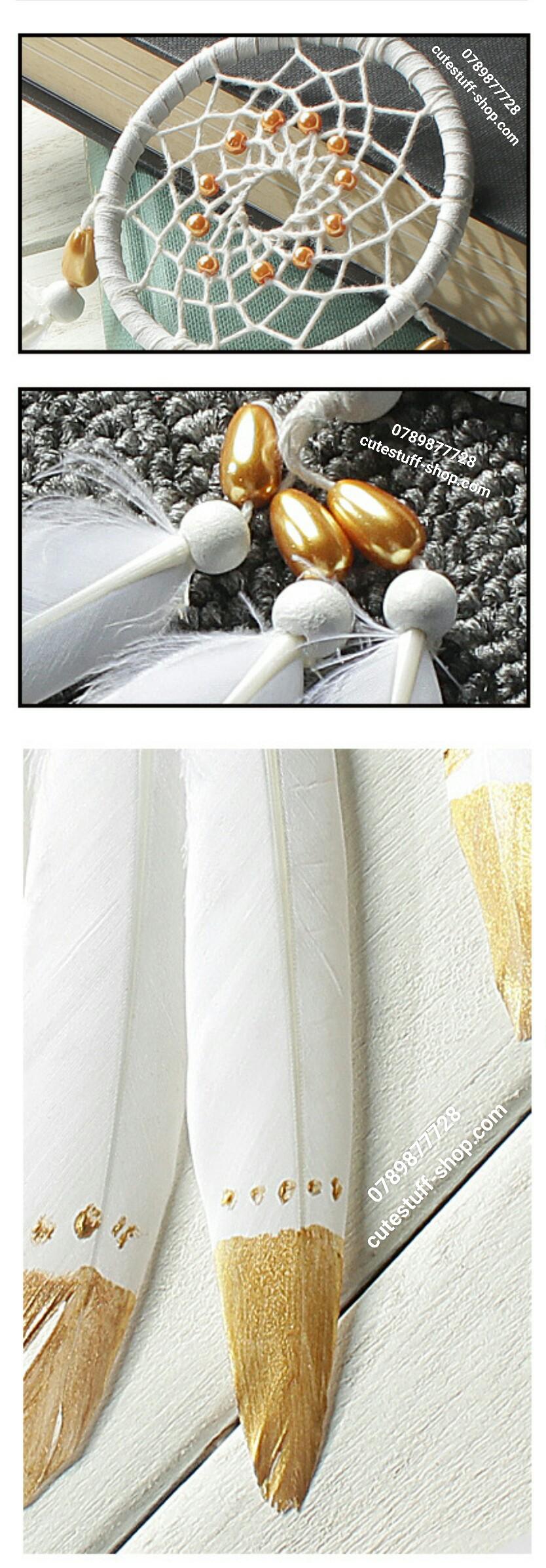 [HCM]Dreamcatcher Lưới Bắt Giấc Mơ Bạch Kim (Tặng kèm hộp)