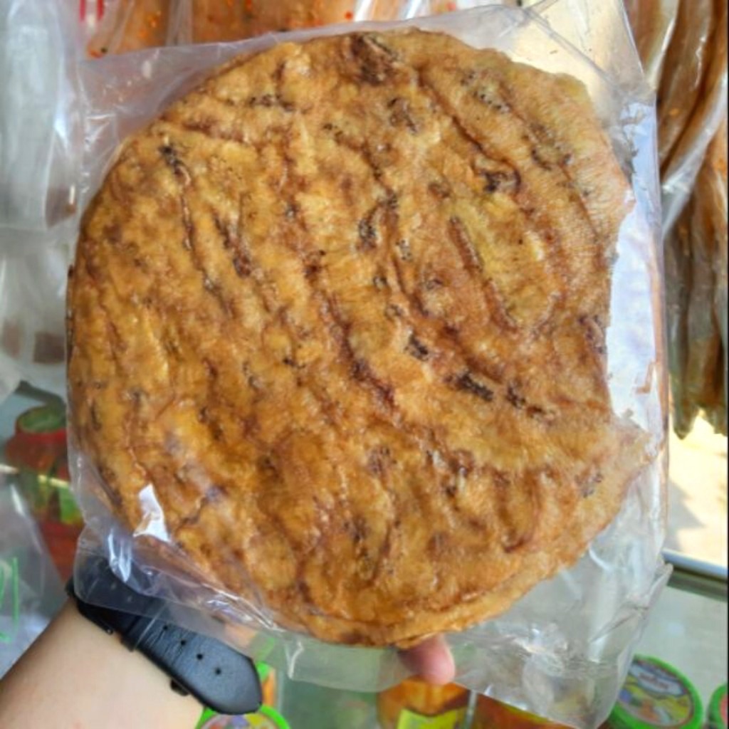 Chuối ép dẻo miếng tròn 500gr