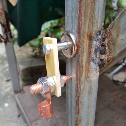 Dụng Cụ Kẹp Mass Dạng 1 Chân Nam Châm Cho Máy Hàn