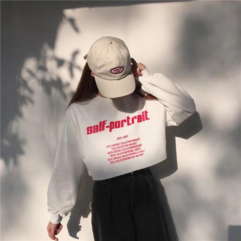 Áo Thun Tay Dài Croptop Salf