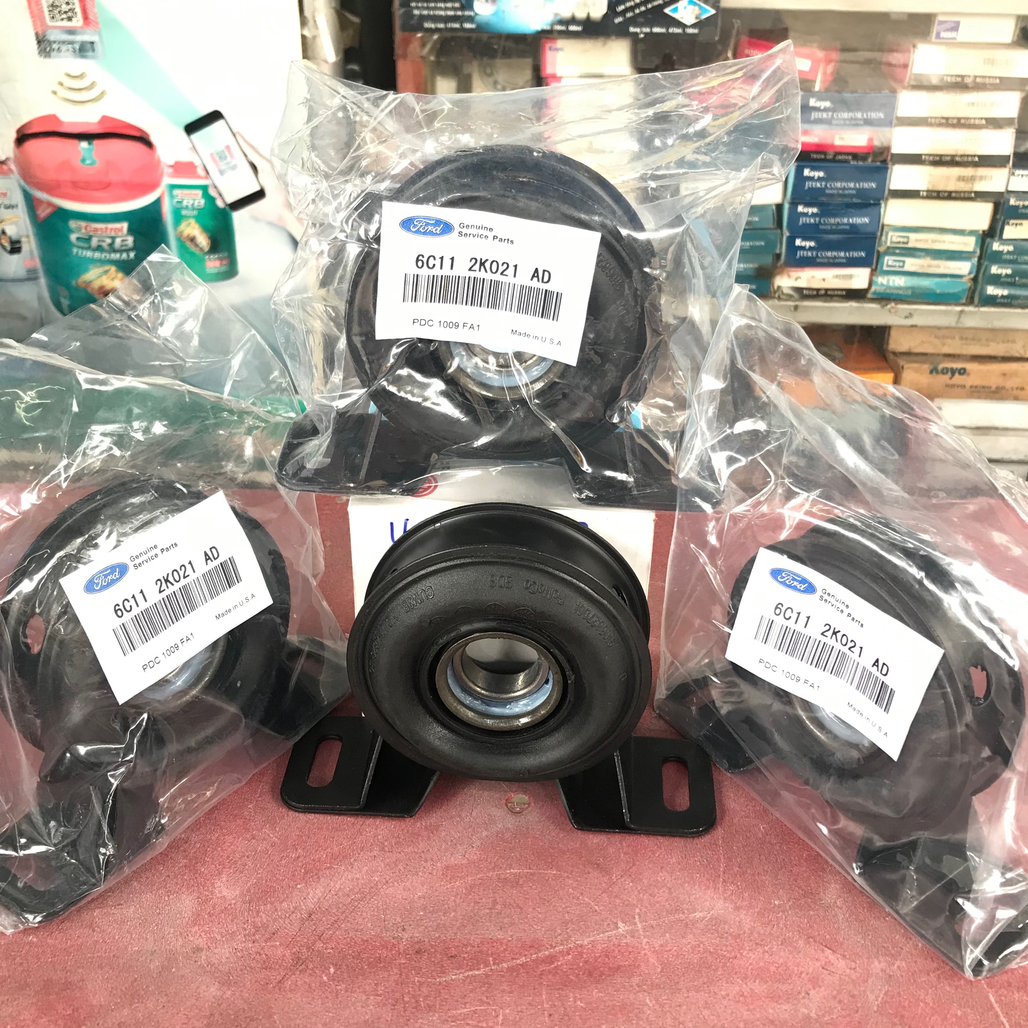Ford Transit 16-Seat Suspension Rubber for 2003-2025 Models