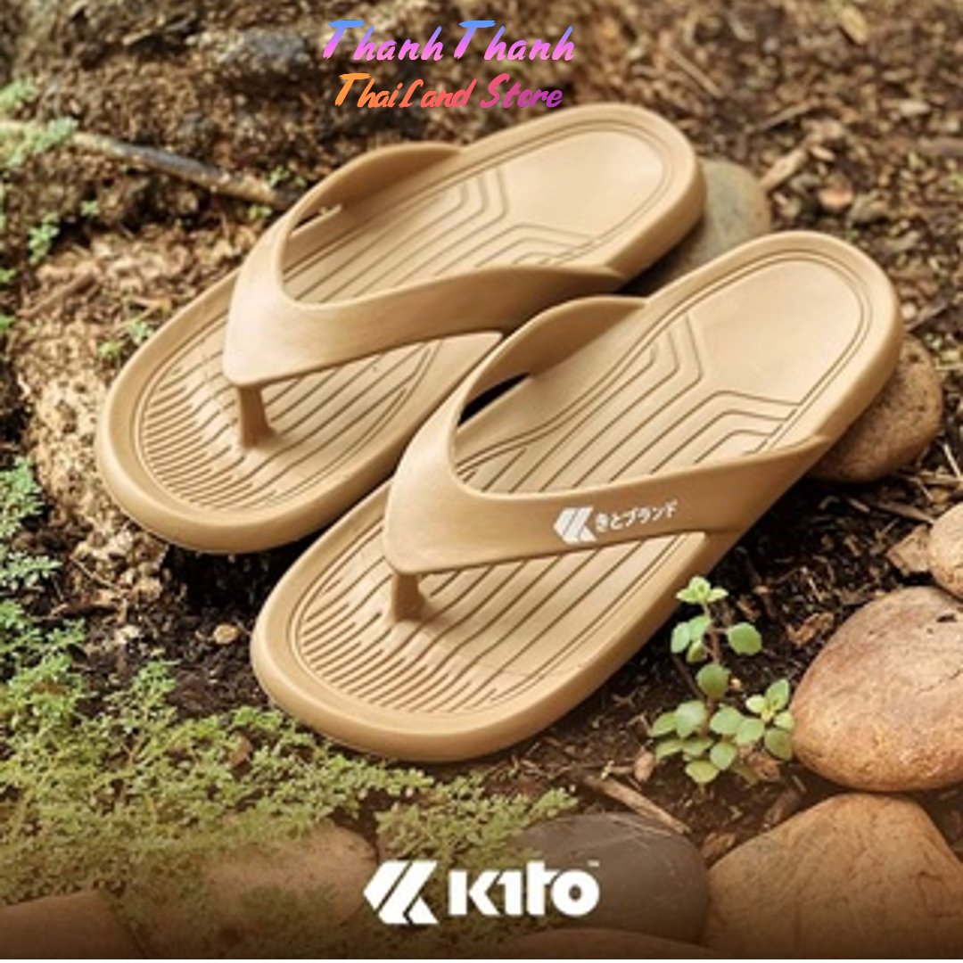 Dép xỏ ngón Kito AG30 Thái Lan – Cao su êm, quai đúc bền chắc