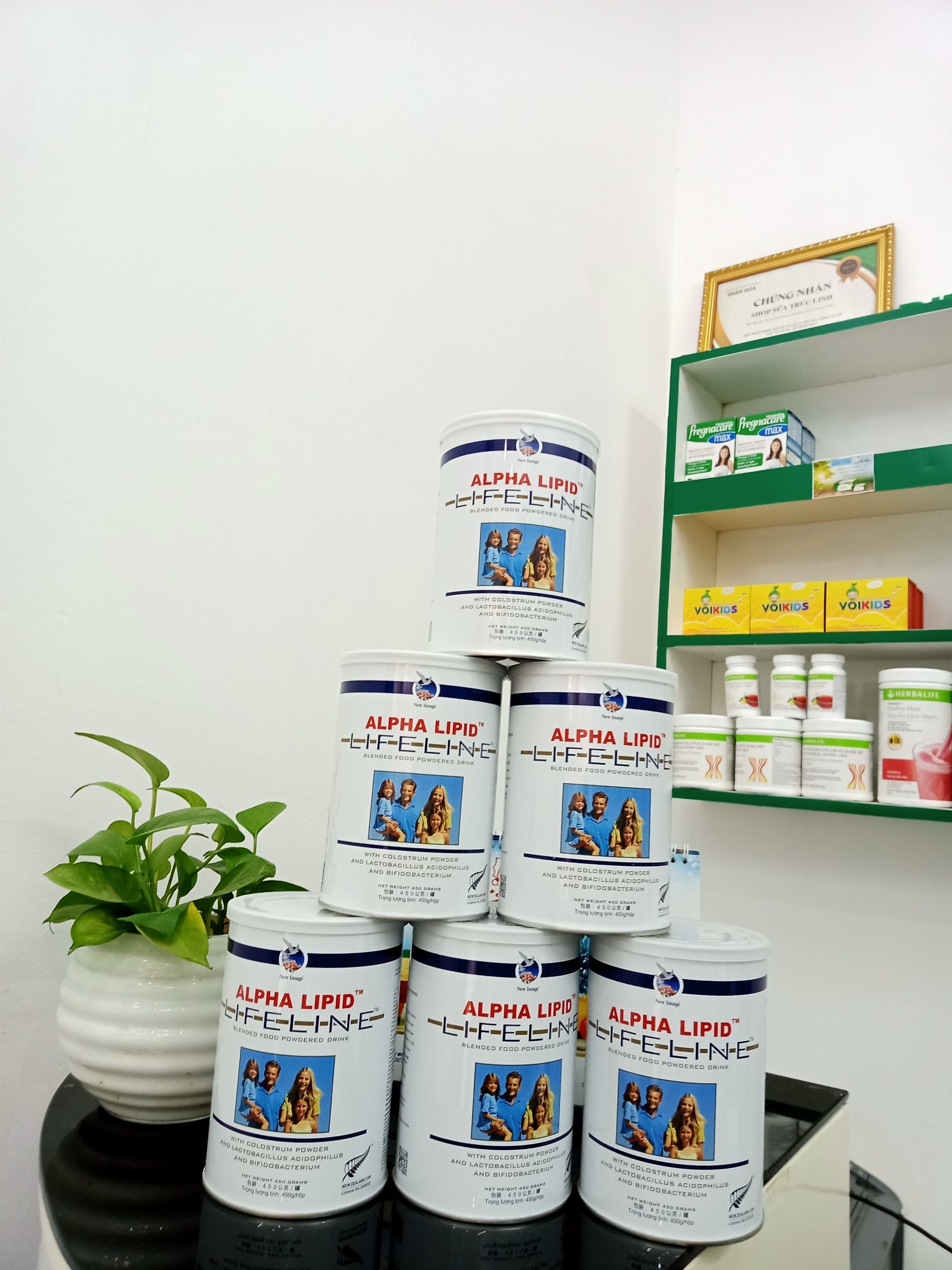 [CHÍNH HÃNG] Sữa non Alpha Lipid Lifeline 450g Nguyên Mã Code
