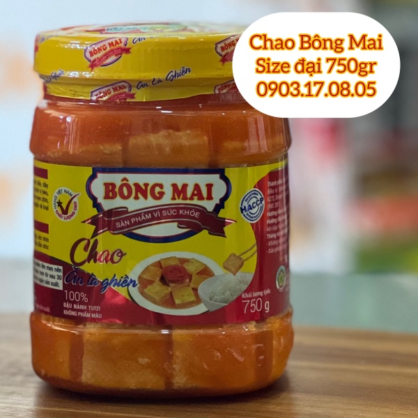 Chao bông mai size đại (750gr)
