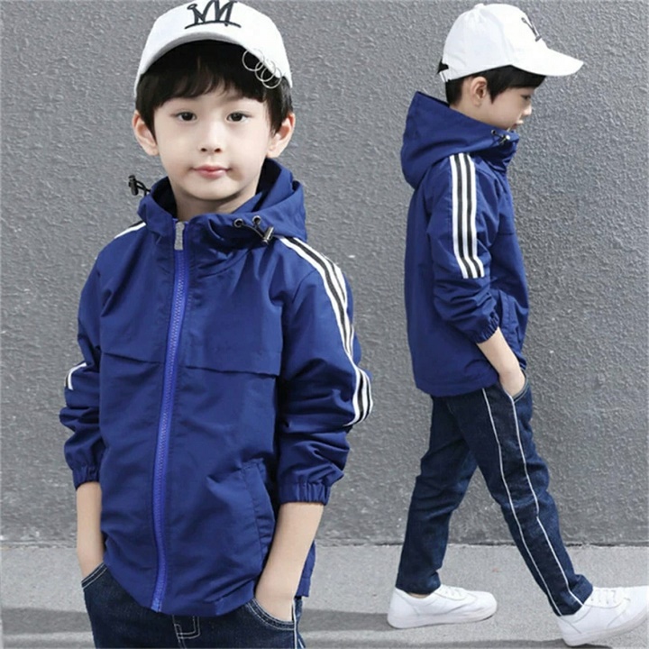 Áo khoác dù 2 lớp unisex cho bé siêu đẹp