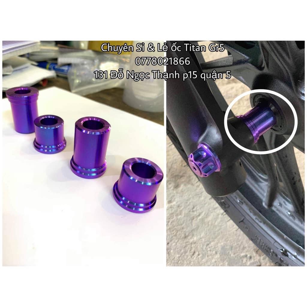 [2 cục Canh Bánh Trước] Canh bánh titan gr5 , canh trục bánh trước cho Ab , Vario , Click 2013 - 2019