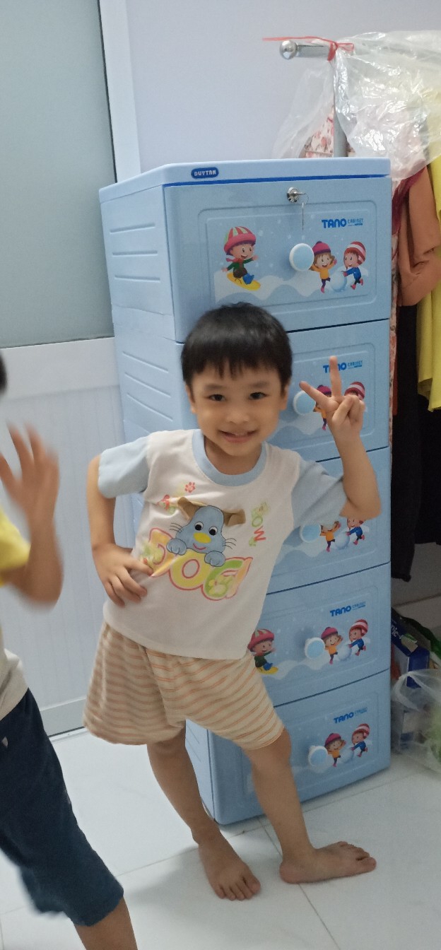 [HCM]Tủ nhựa duy tân TANO 5 Tầng , Có Bánh Xe Di Chuyển Tiện Lợi