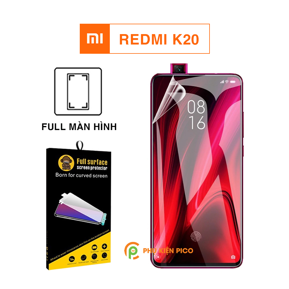 Dán màn hình Xiaomi Redmi K20 / K40 Pro chính hãng Moxiao Xing PPF cao cấp full màn hình dẻo trong suốt - Dán dẻo Xiaomi Redmi K20