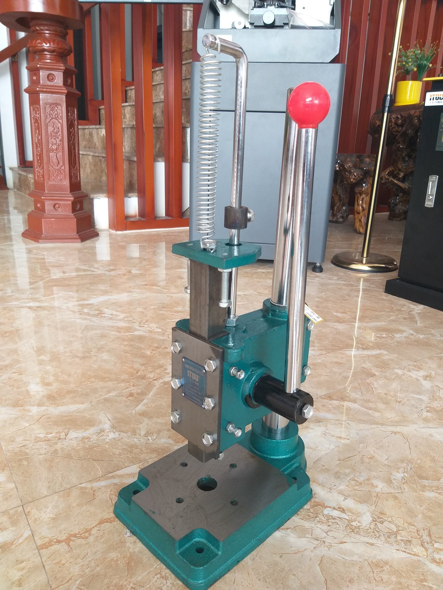 MÁY DẬP GẠT TAY MINI JM-32 (TRỤC VUÔNG)