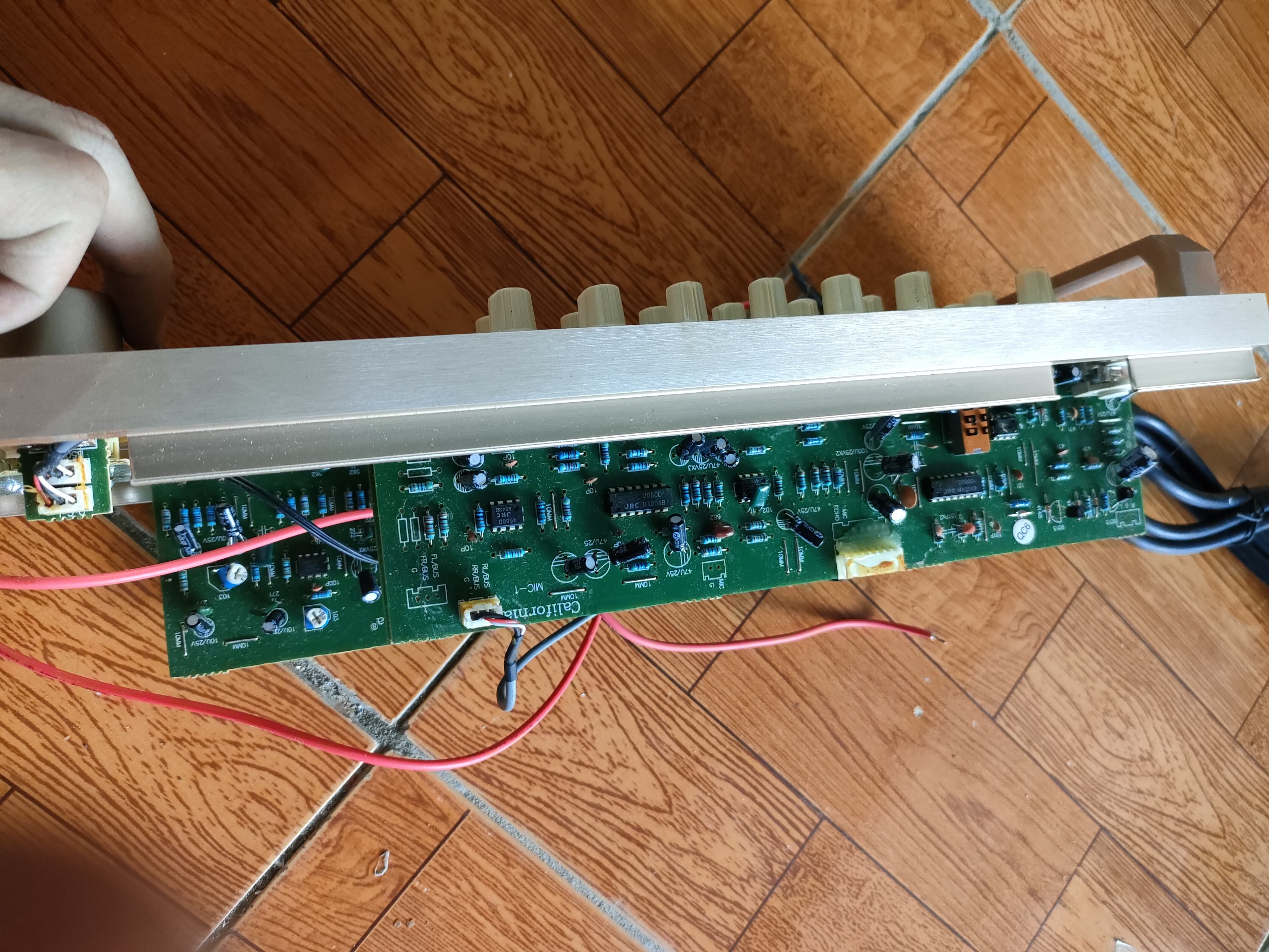 Mặt ampli Number one IC M65831ap