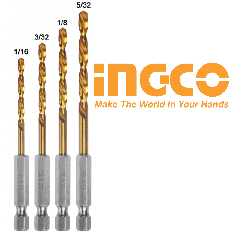 [HCM]Bộ 4 mũi khoan kim loại hss 1.5mm 2mm 2.5mm 3mm ingco akd1402 - akd1402 cam kết hàng đúng mô tả chất lượng đảm bảo an toàn đến sức khỏe người sử dụng đa dạng mẫu mã
