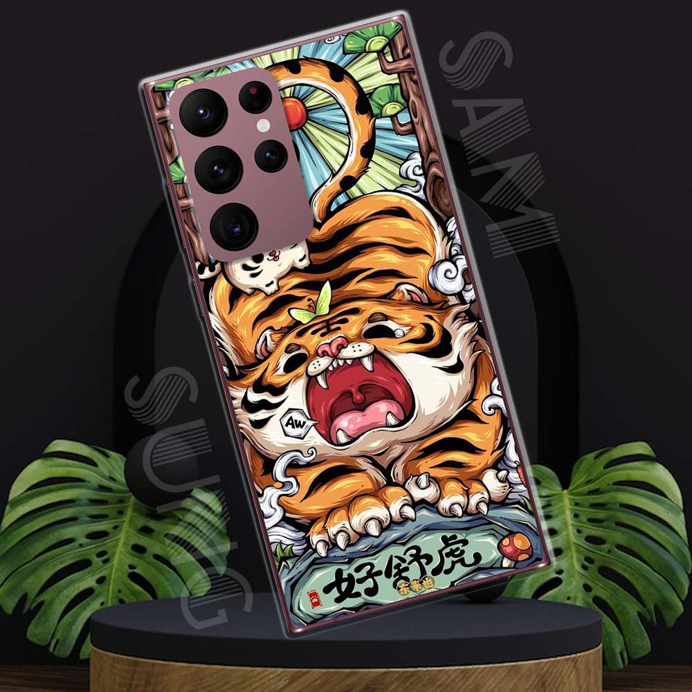 Ốp lưng Samsung S22 Ultra mẫu BST Con giáp TPU