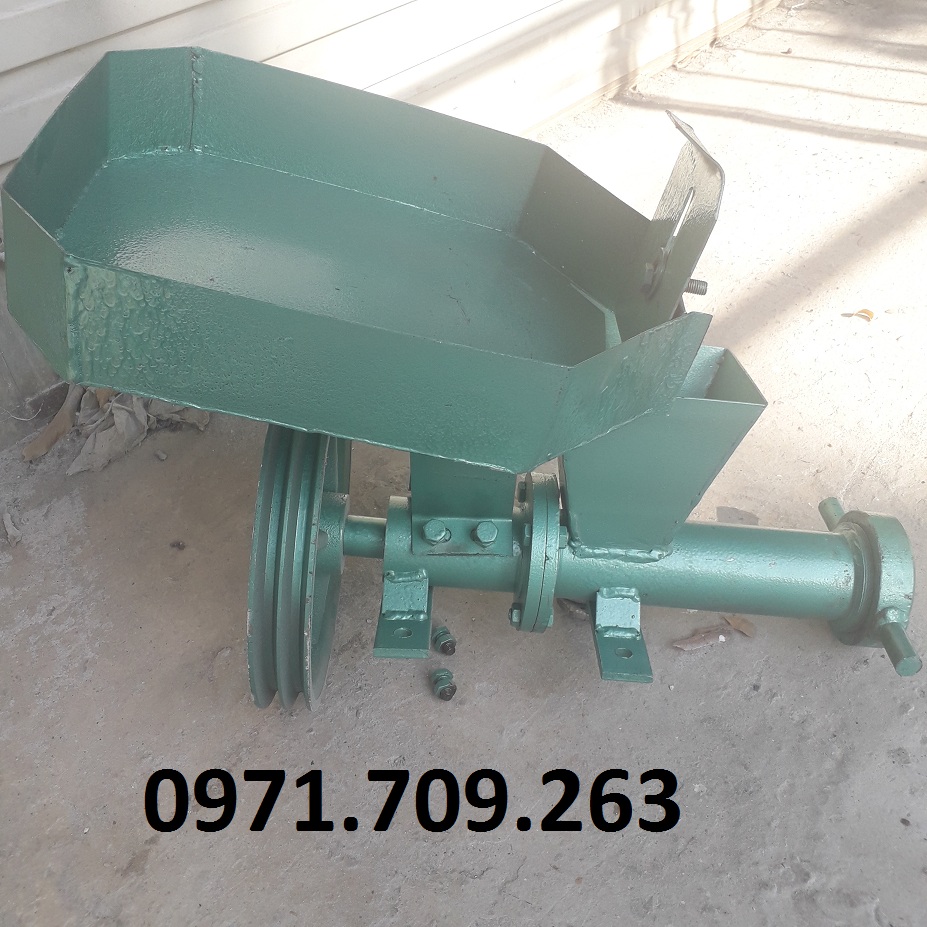 Khung máy ép cám viên trục ngang chưa có motor