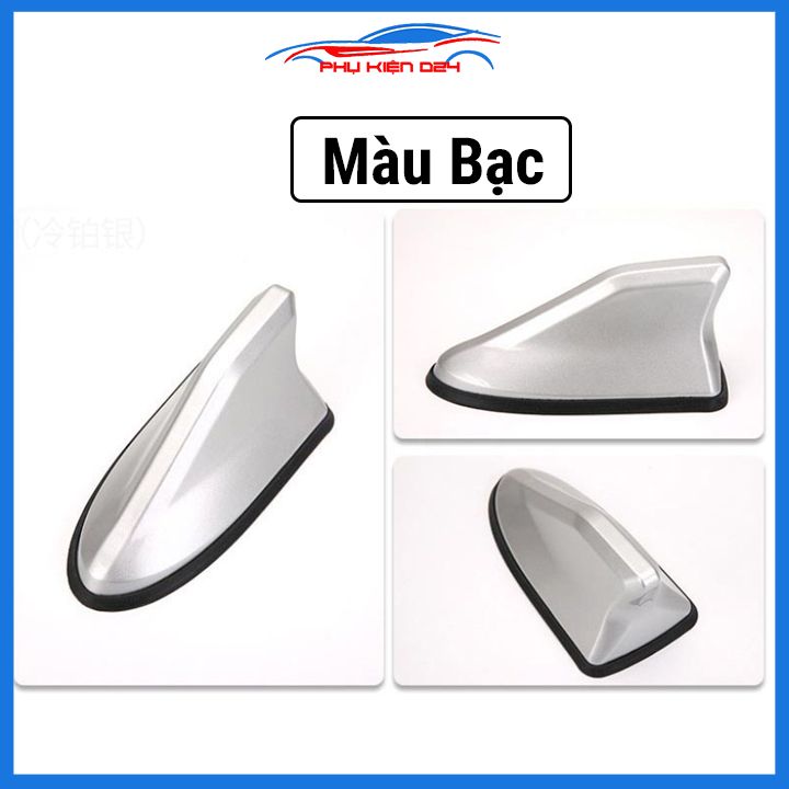 Anten vây cá ô tô thu sóng radio đế cao su nhiều màu