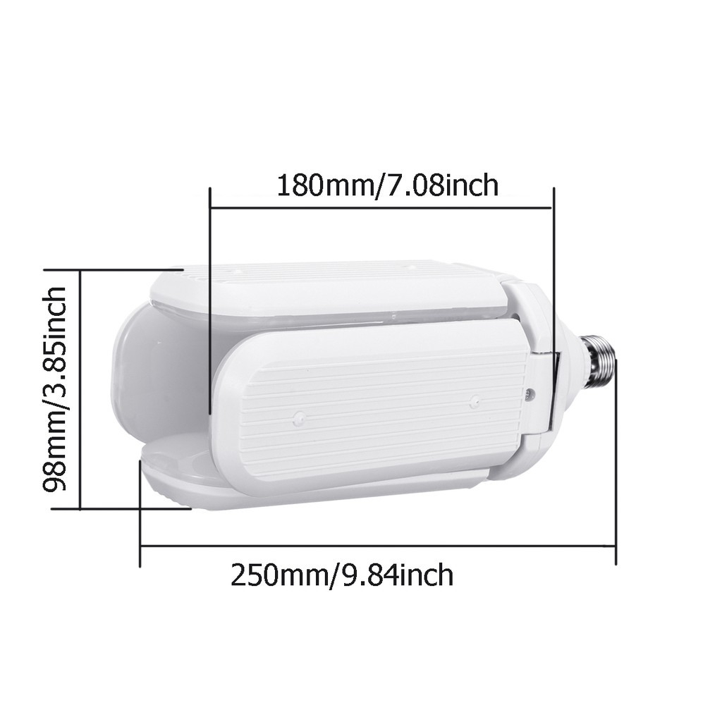 Đèn Led Hình Cánh Quạt 4 Cánh - 60w