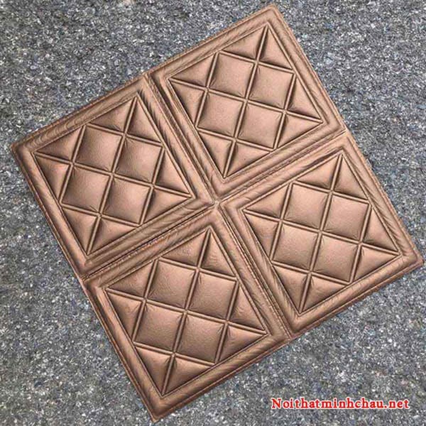 Xốp dán tường 3D giả da dày 5mm Đẹp