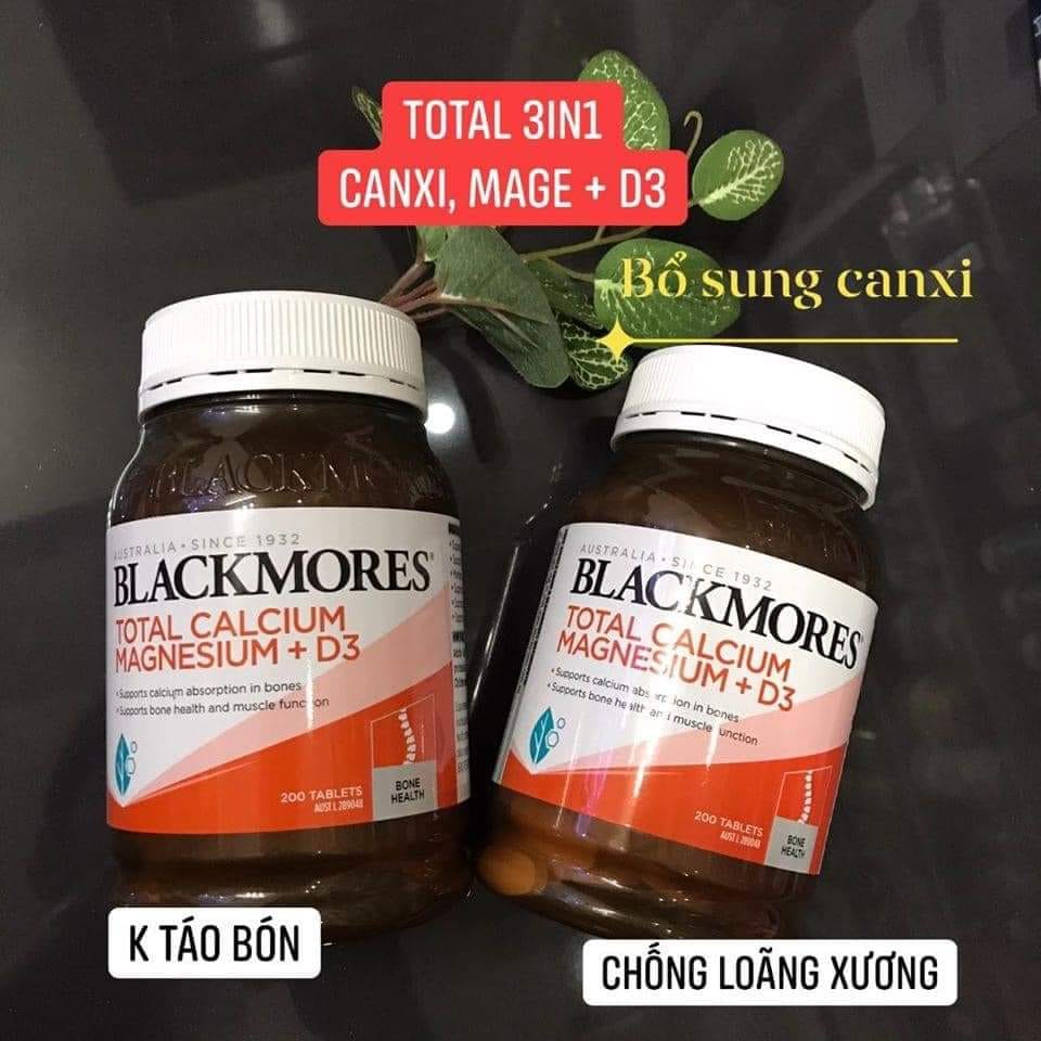 Calcium Magnesium (Total Canxi), lọ 200 viên