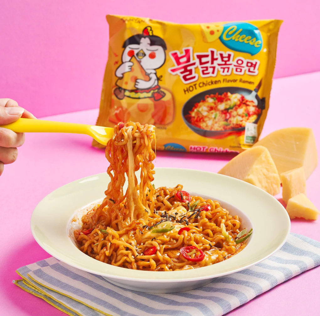 Mì cay Samyang Hàn Quốc đủ vị (140g / Gói) LỐC 5 gói