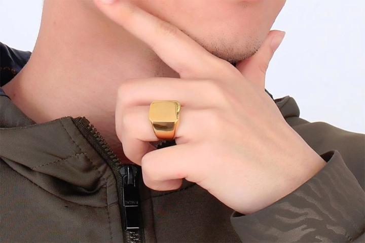 Nhẫn Trơn Bóng Titan Dùng Bền Màu Không Đen- Đủ Màu Lựa Chọn
