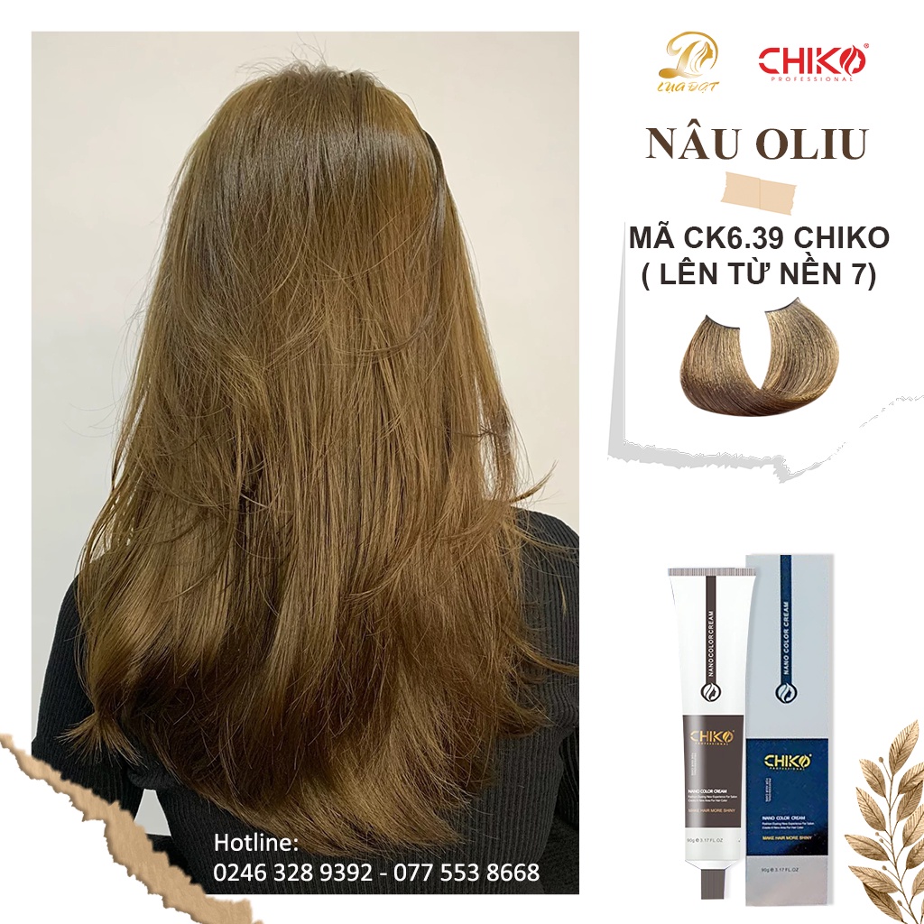 (GIÁ SỈ) Thuốc nhuộm tóc CHIKO màu thời trang không cần tẩy tóc (KHÔNG KÈM OXI TRỢ NHUỘM)