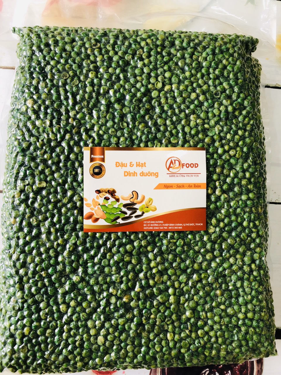 SỈ 5KG ĐẬU HÀ LAN RANG MUỐI_Monhi_Food