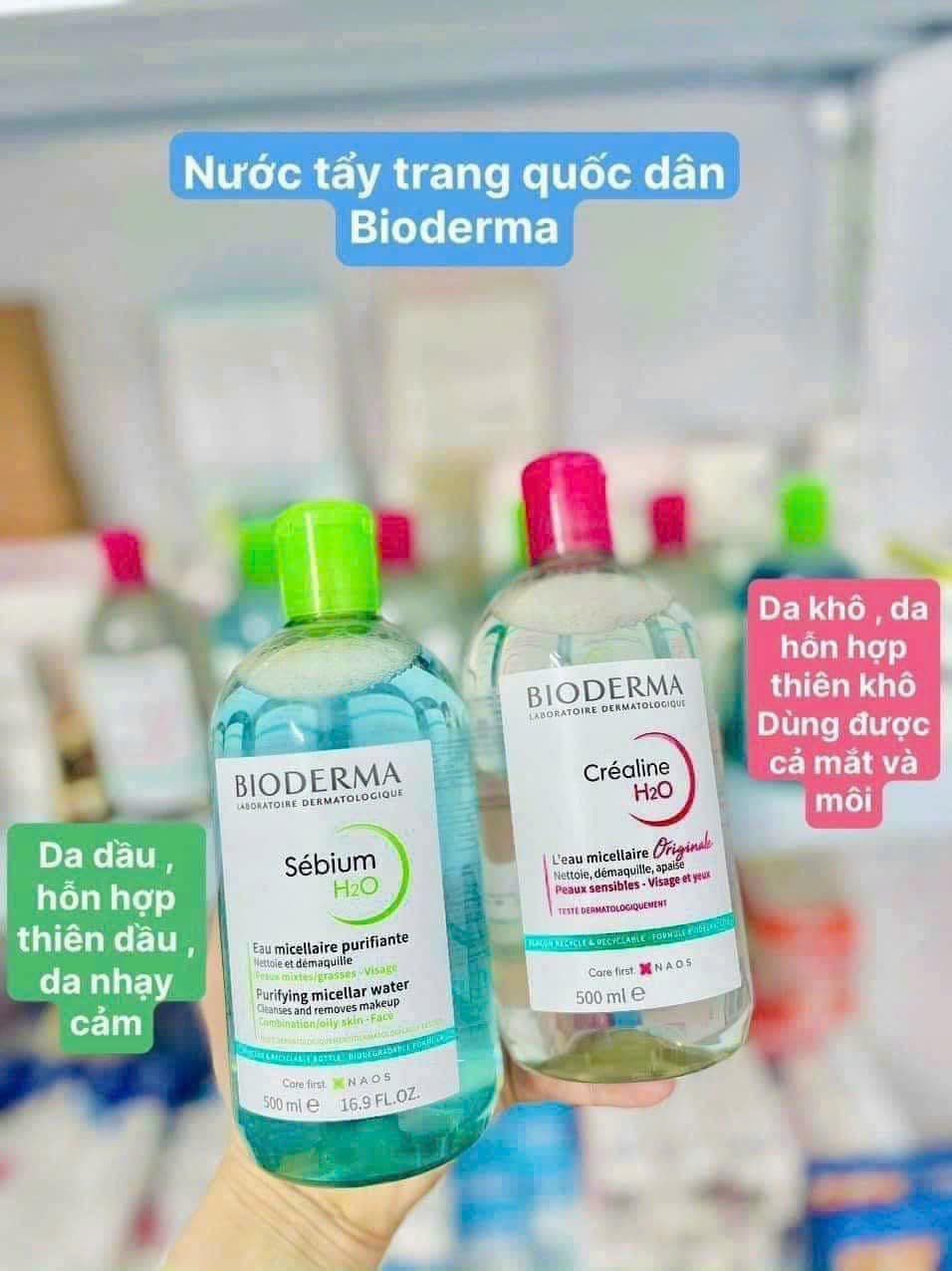 NƯỚC TẨY TRANG BIODERMA