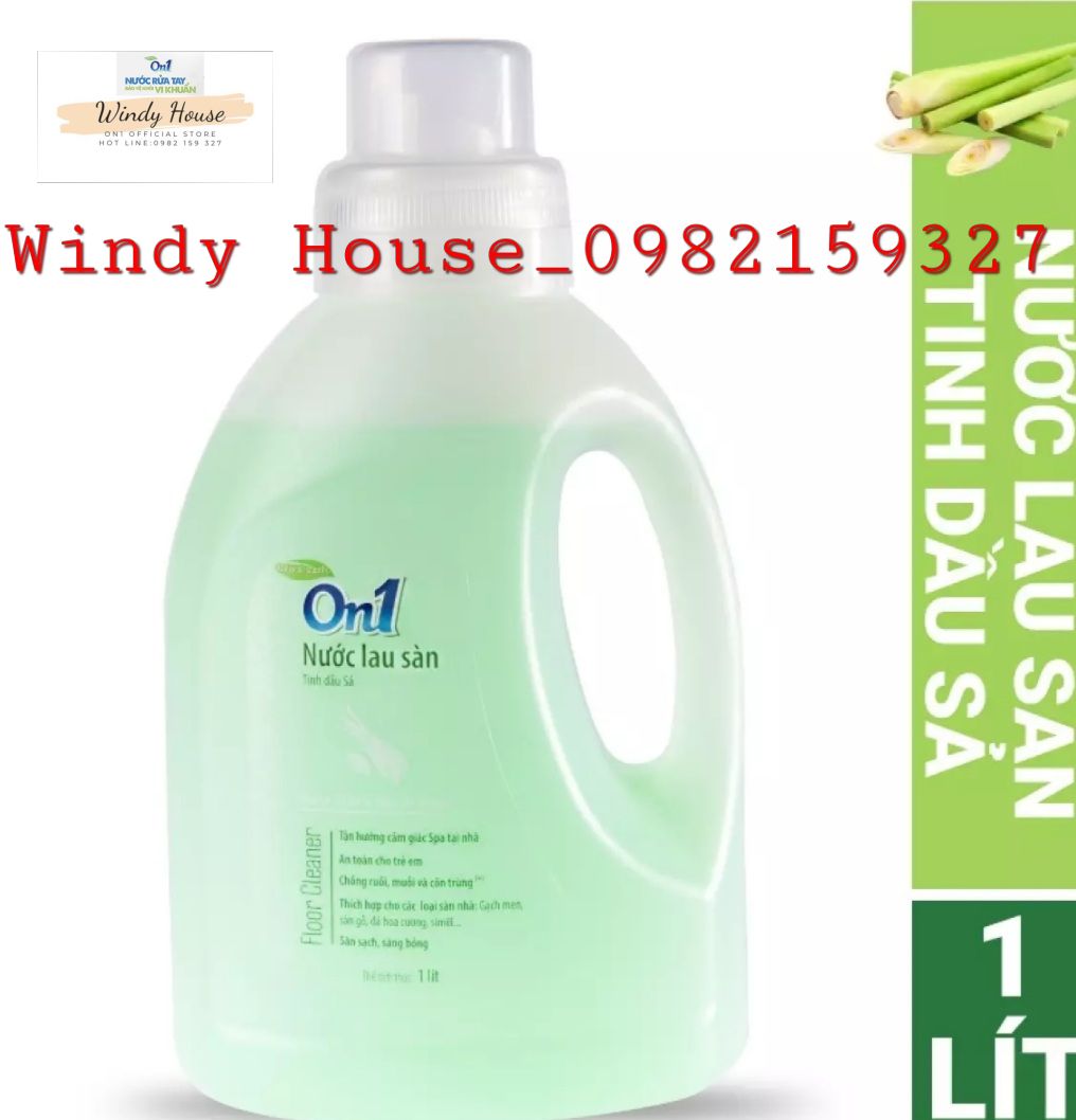 Nước Lau Sàn On1 Tinh Dầu Sả 1 Lít