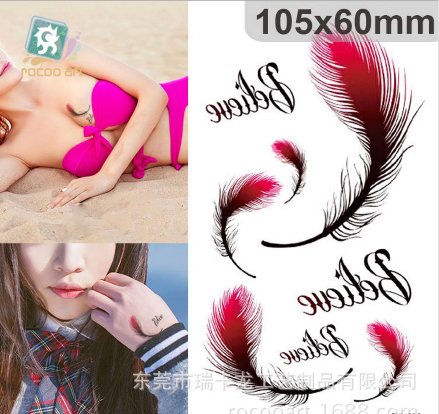 [HCM]COMBO6 TẤM HÌNH XĂM CÁNH YF-065