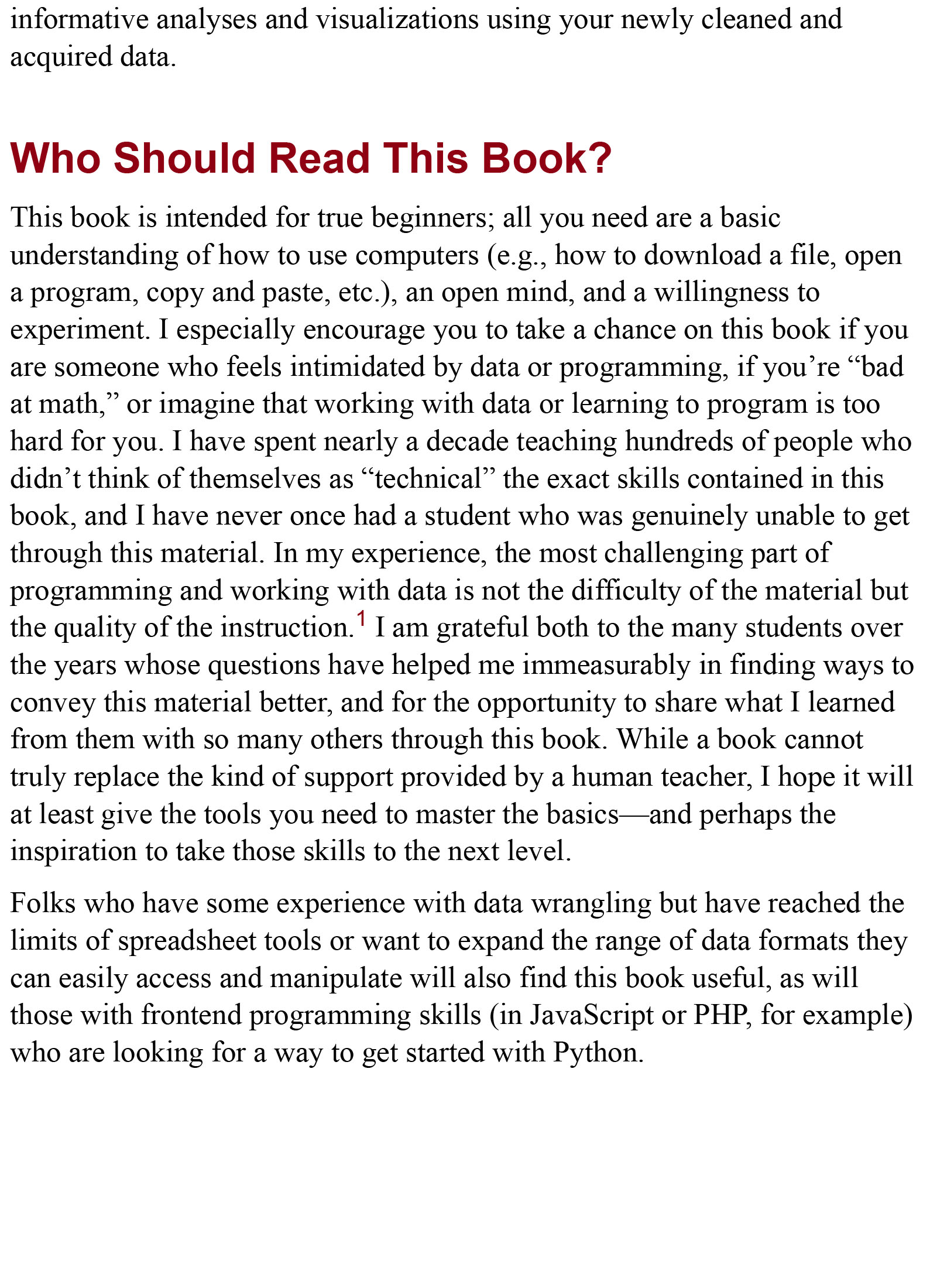 Practical Python Data Wrangling and Data Quality