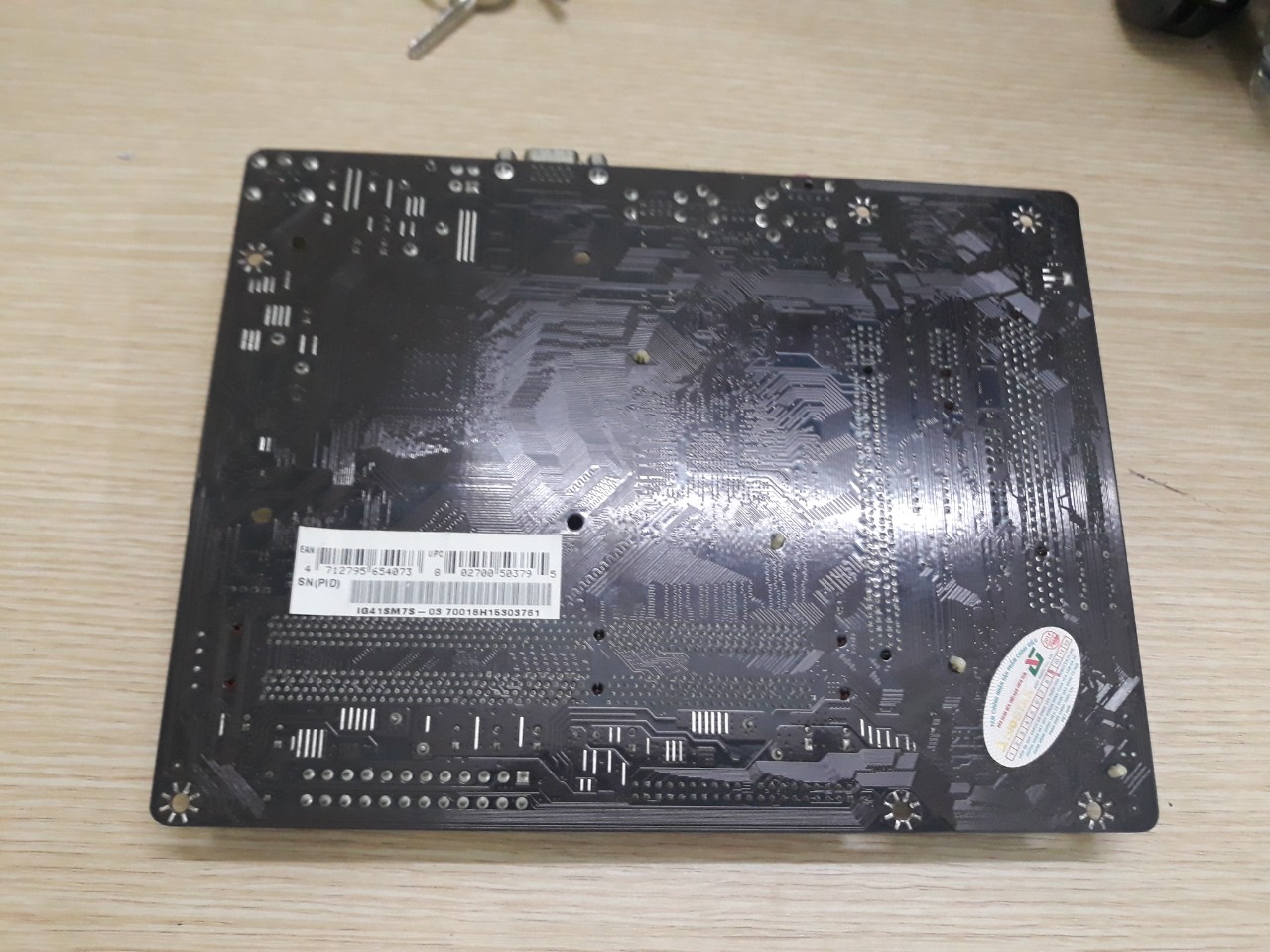 Combo main g41 + ram 4gb + e5300 + quạt + fe