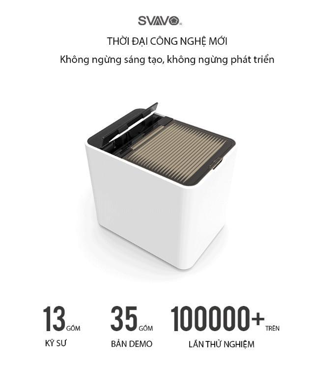 Euro Quality Hộp tăm cảm ứng SVAVO tia UV diệt khuẩn
