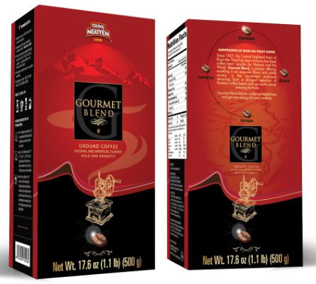 Cà phê rang xay Gourmet Blend (500gr)
