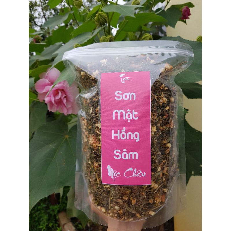 Trà Sơn Mật Hồng Sâm Xứ Mộc [Gói 500gam] Trà Sơn Mật Hồng Sâm Mộc Châu