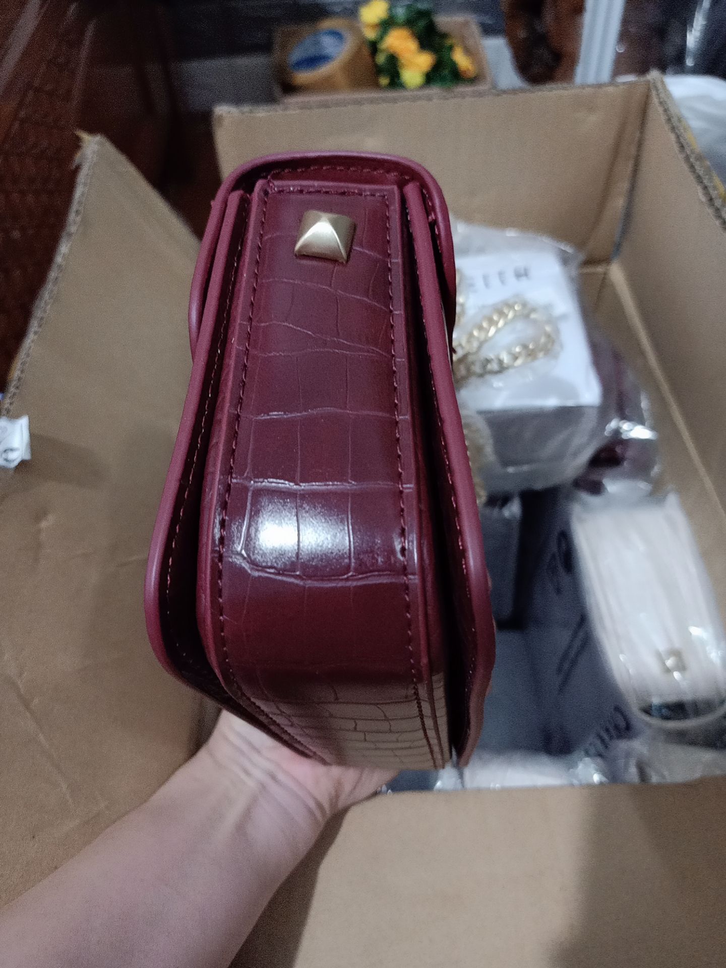 TÚI CNK VÂN RẮN SIZE 19 ĐẸP