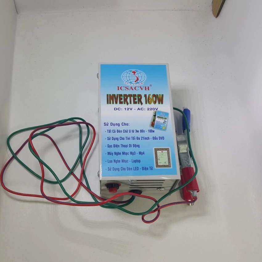 [HCM]Thiết bị biến điện 12V ra 220V - 100W
