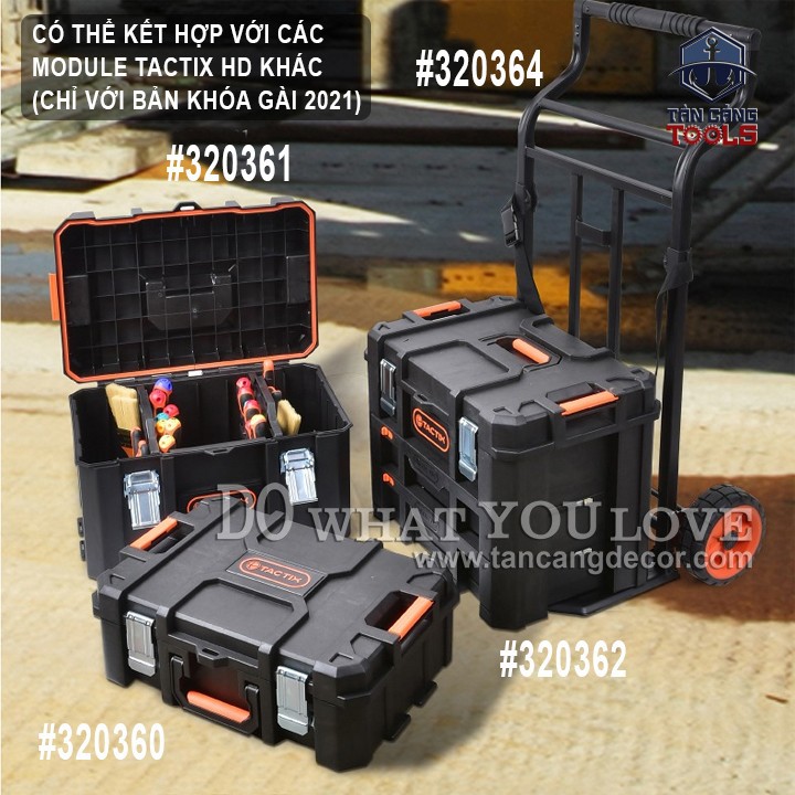 Thùng Đựng Đồ Nghề 20 Inches Tactix 320360