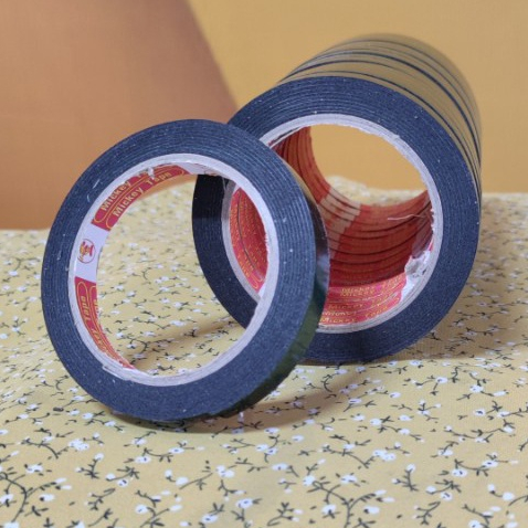 Băng dính xốp xanh - 2 mặt siêu dính