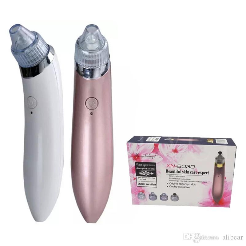 Máy hút mụn Beauty Skin care XN-8030 nhiều đầu thay thế và dùng pin