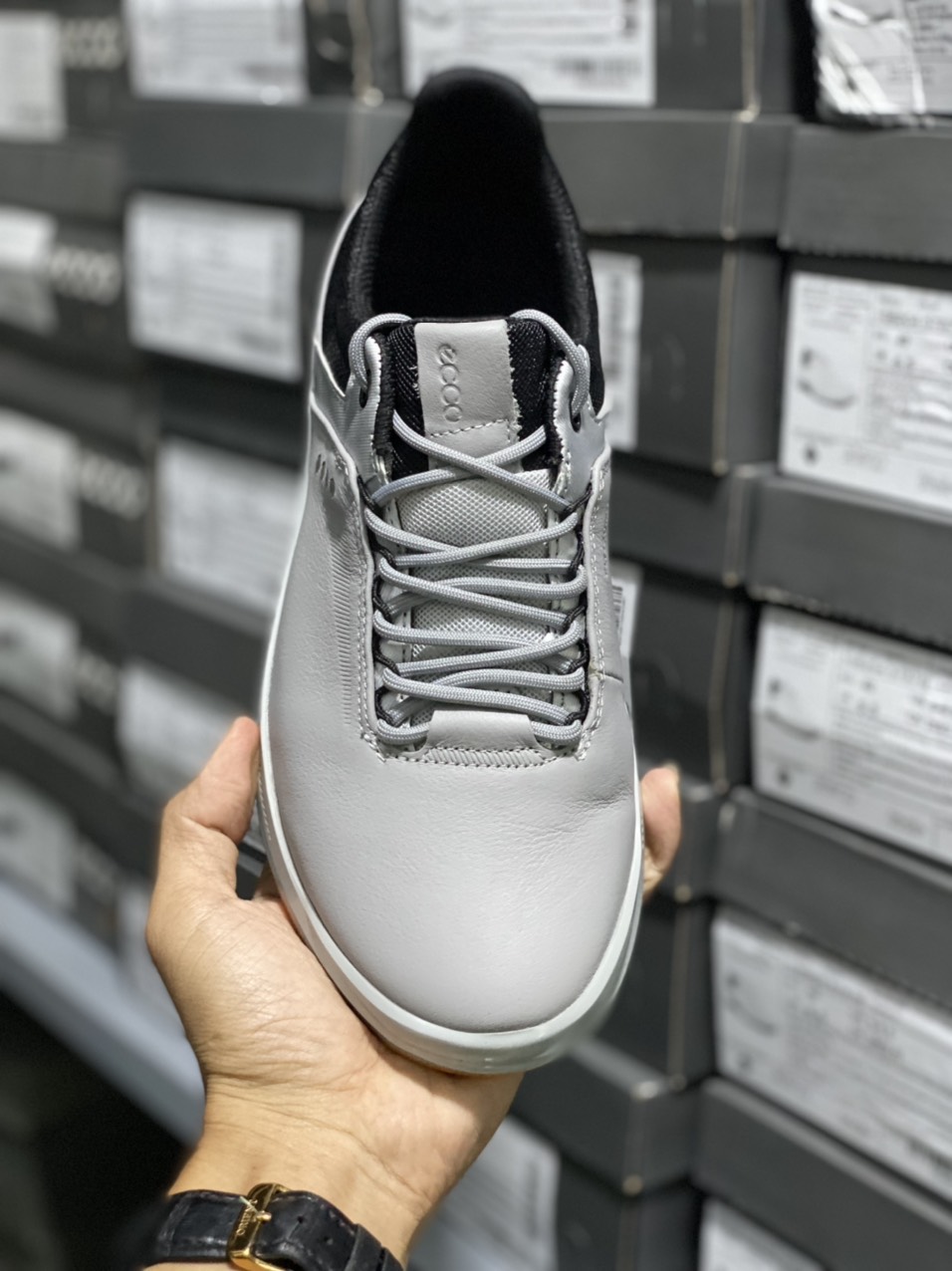 [SALE KHỦNG][TẶNG VỚ] GIÀY GOLF NAM ECCO GORETEX