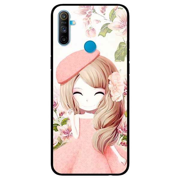 [HCM]Ốp Lưng Dành Cho Realme C3 - Anime Cô Gái Váy Bông