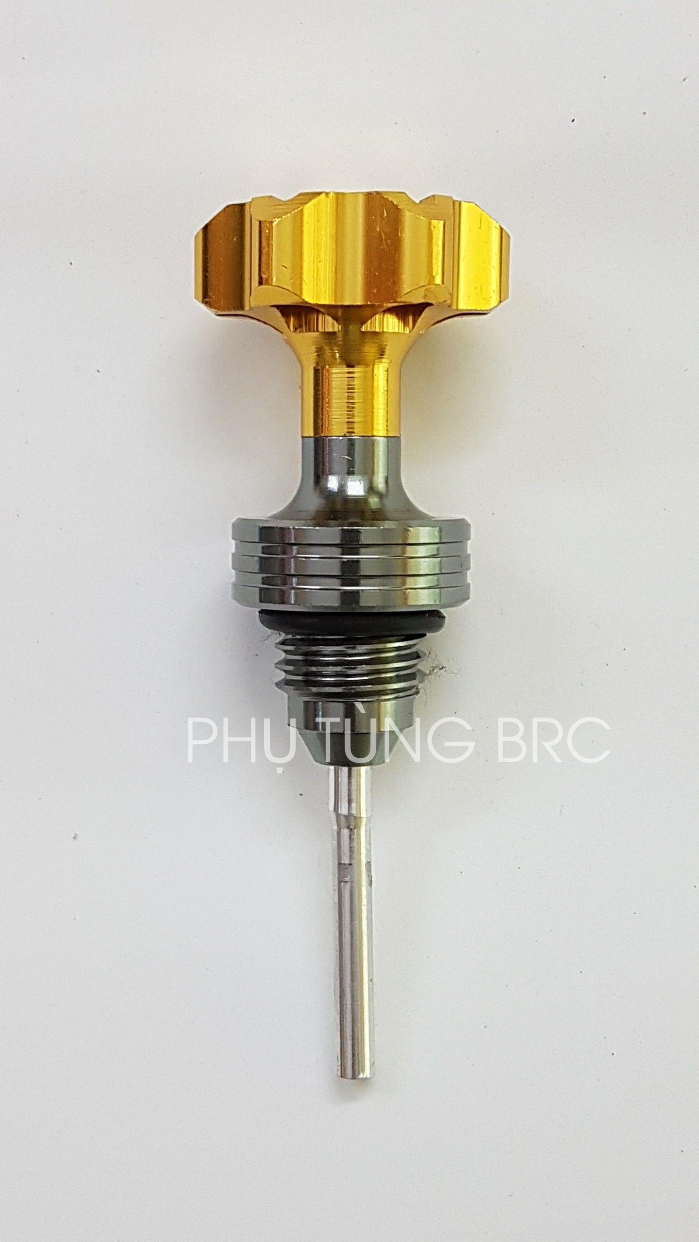 Ti thăm nhớt nhôm màu