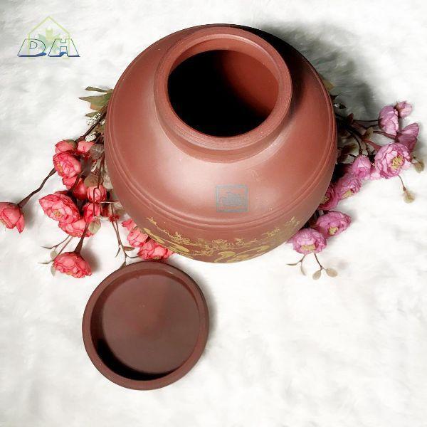 Hũ muối Tài Lộc phong thủy 4 lít
