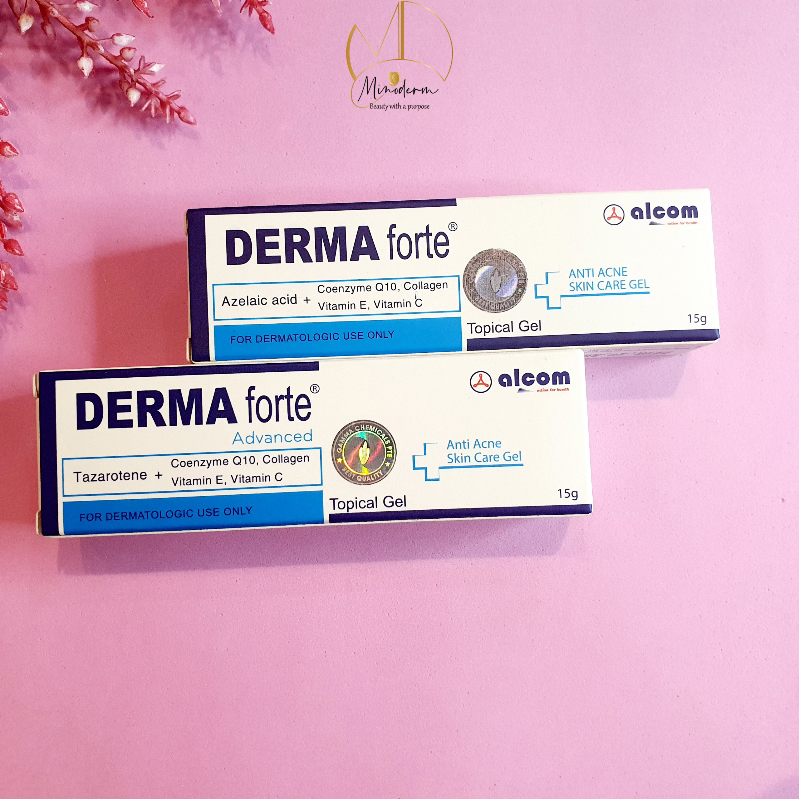 Derma Forte - Kem ngừa mụn, giảm thâm