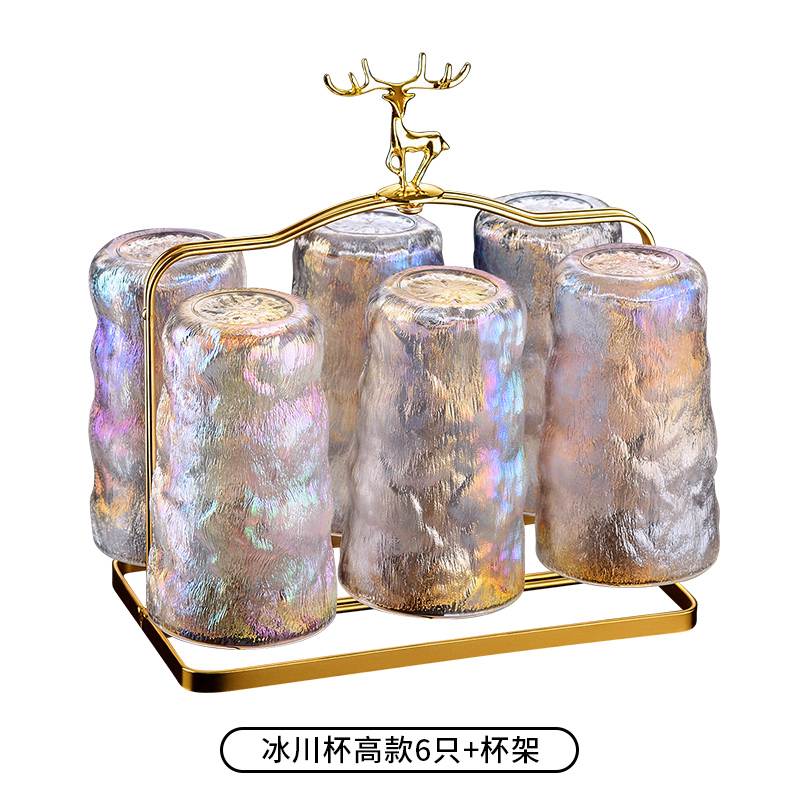 Ly thuỷ tinh, cốc sóng nước cao cấp 400ml