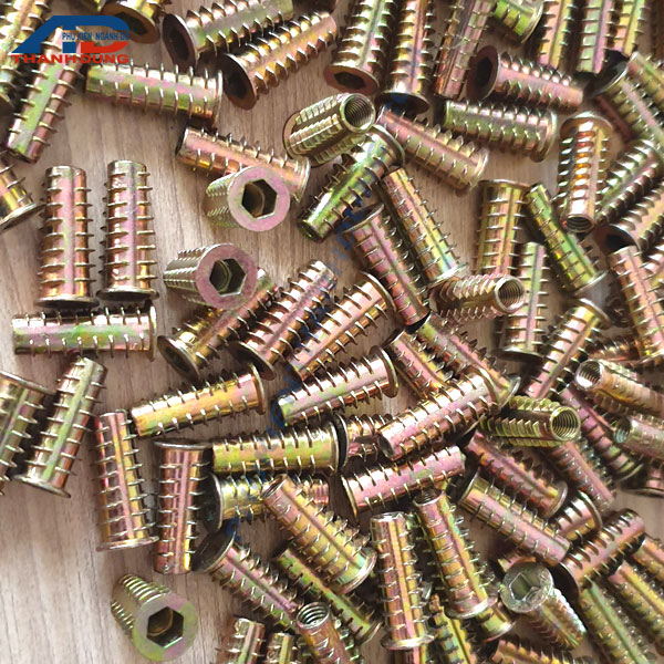 [GỐI 50 CON]Ốc Cấy Gỗ Có Vành M6x25