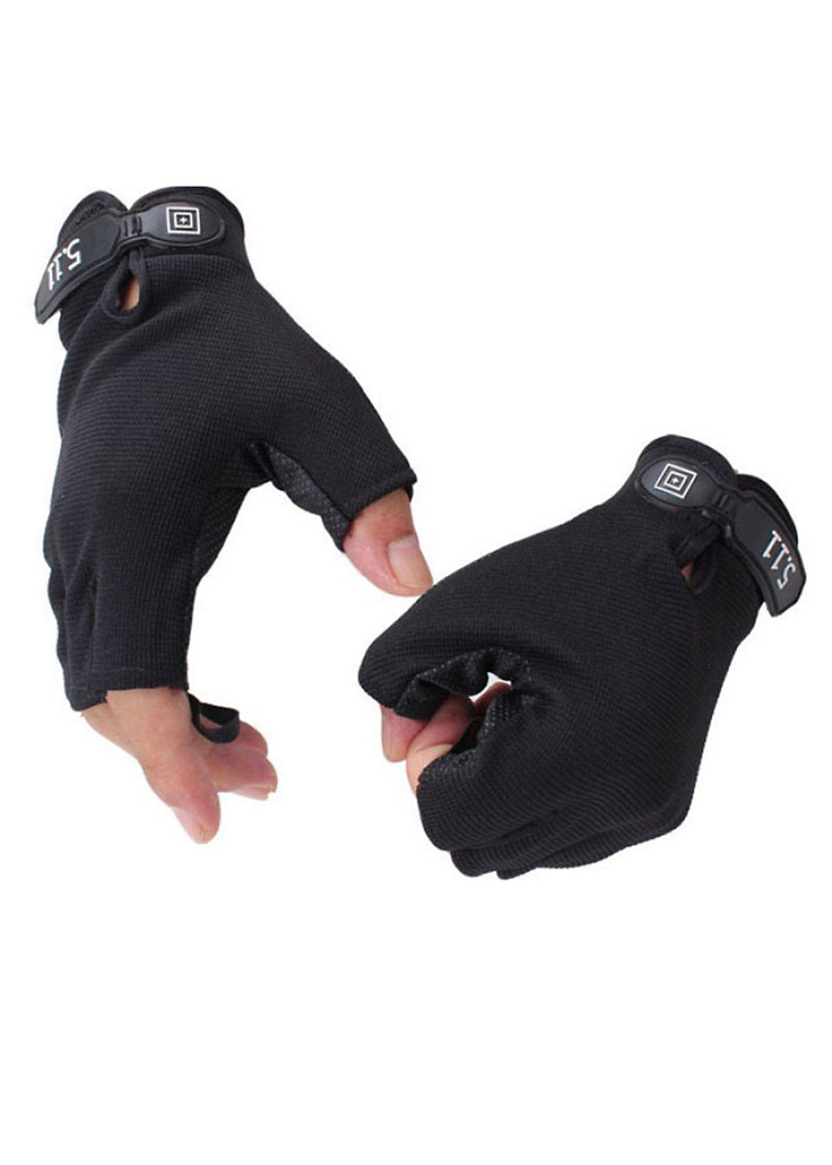 Găng Tay Đi Phượt Hở Ngón 5.11 [Chọn Size] - Size S