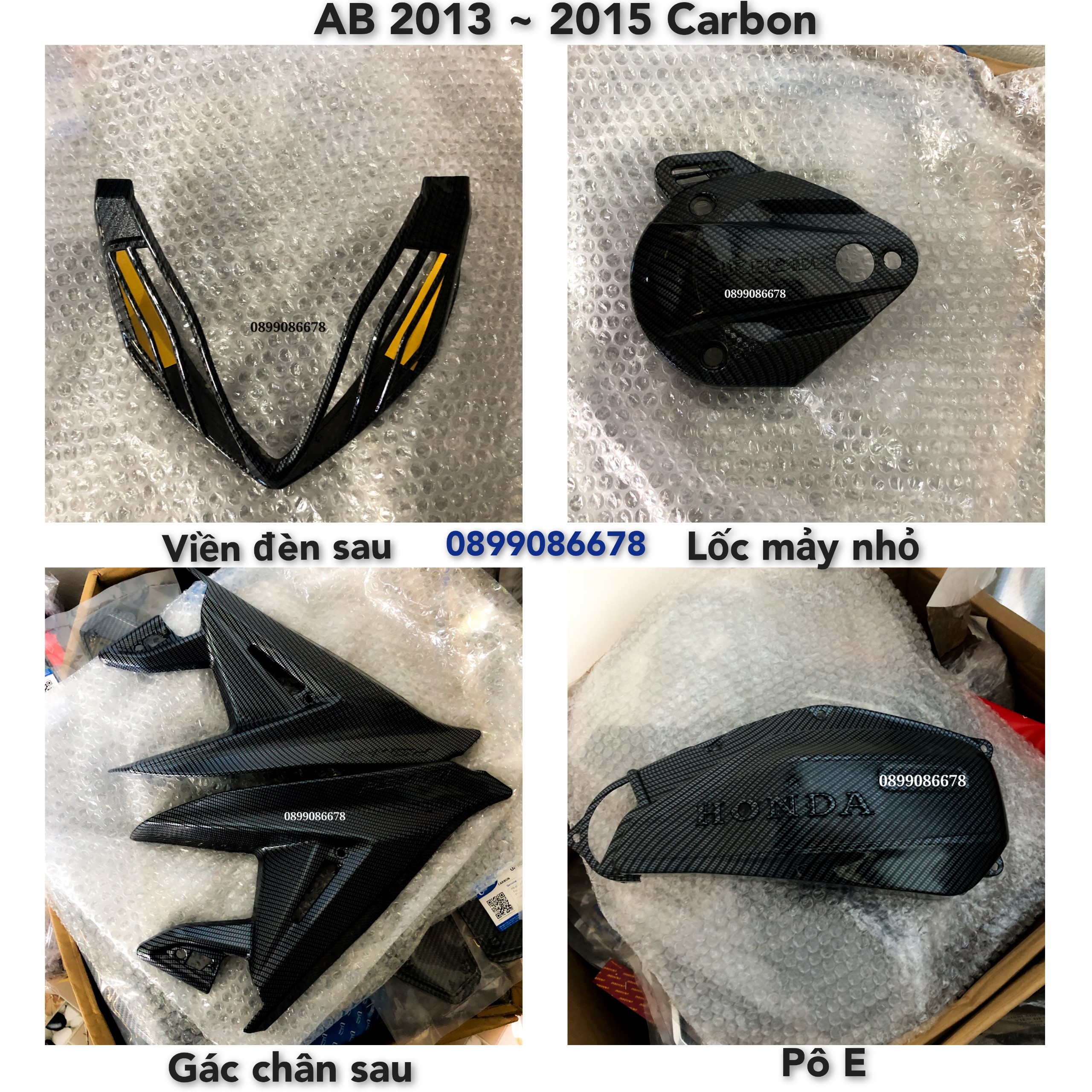 Ốp Carbon Xe AirBlade (AB) đời 2013 / 2014 / 2015